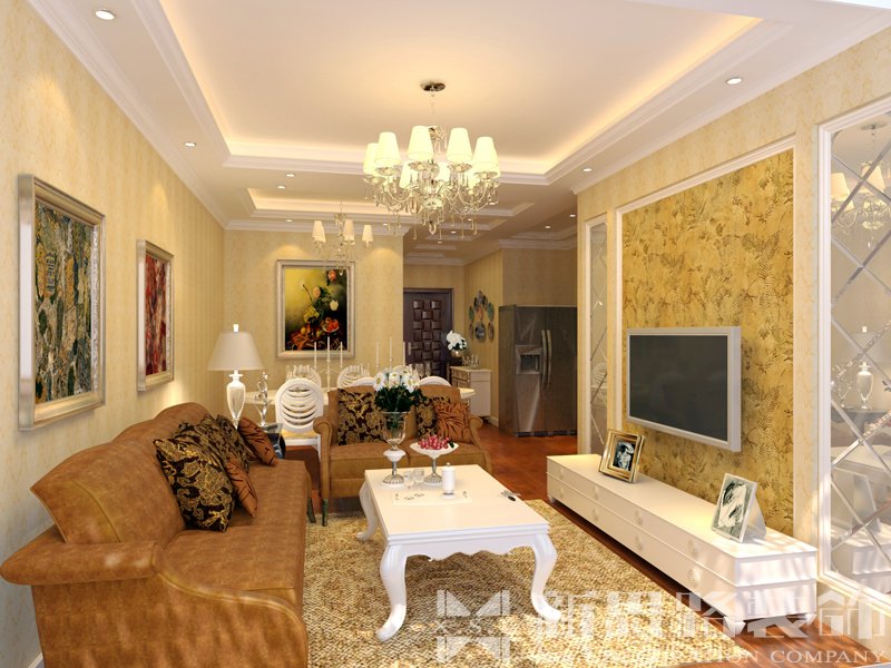 首創鴻恩歐式客廳