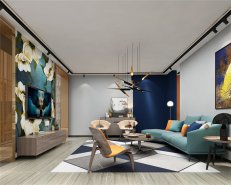 南坪房子裝修硬裝、軟裝為了搭配顏色,設(shè)計(jì)師還